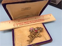 Vintage pin in original box