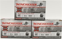 15 Rounds of Winchester Super-X 12 Ga Rifled Slugs