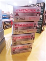 200 ROUNDS WINCHESTER .32 AUTO AMMO