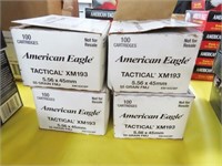 350 ROUNDS AMERICAN EAGLE 5.56 MM AMMO