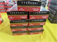 180 ROUNDS FEDERAL .224 VALKYRIE AMMO