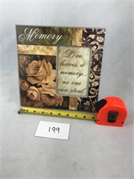 Rose decorative picture frame