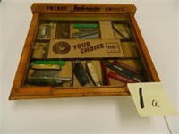 Jack-Master Pocket Knife Display Case (13x11") w/