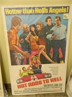 "Hot Rods To Hell" Movie Poster (40x60")