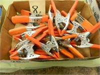 Flat Of 14 Clamps