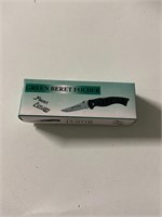 Green beret folder pocket knife