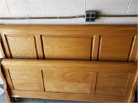 Sliegh bed head board and foot board