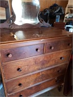 vintage 5 drawer dresser