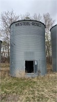Westeel Rosco 1407 2400bu round steel grain bin