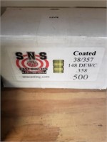 SNS coated bullets 358