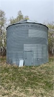 Westeel Rosco 1906 4000 bu. round steel grain bin