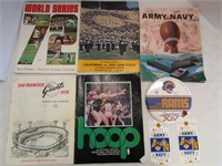 1970's / 80's Sports Memorabilia
