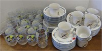 Large set of MooCow Dishes & Glasses