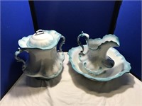 W. M Grindley & CO England Semi-Porcelain Wash Set