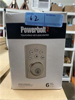 Power boat touchpad keyless entry