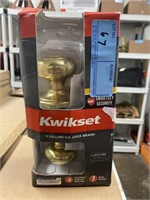 Kwikset keyed entry Lock set, comes with keys
