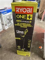 RYOBI 18v 13” cordless string trimmer/edger