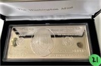 1996 One Hundred Dollar Silver Bar