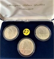 1883-84-85 Morgan Silver Dollar Collection