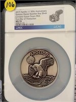 2019 Apollo11 Robbins Medal Restrike