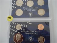 1999 US Mint Proof, State Quarters Sets