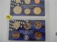 2004 US Mint Proof Set, State Quarter Set