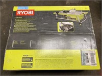 RYOBI 7” wet tile saw, looks to be new in box.
