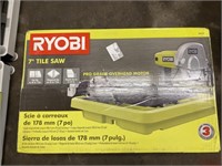 RYOBI 7” tile saw, looks to be new in box.