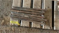 7 manure forks 22" long