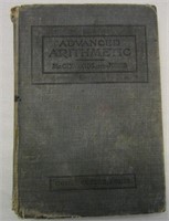 1910 Edition of Advanced Arithmetic Ca Series