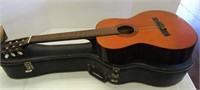 Vintage Strella Guitar w/Case Needs Re-String