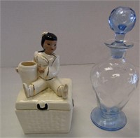 Glass Decanter & Box for Tea