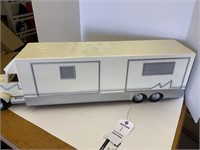 Large Camper Model Made Out Of Balsa Wood