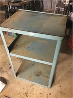 Metal shelf