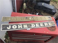 2- John Deere emblems