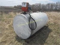 500-gallon fuel barrel