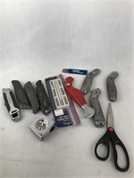 Carpet knives and misc. tools