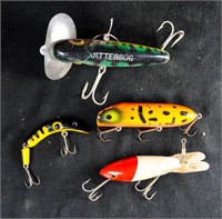 (4) FISHING LURES Jitterbug & More