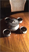 McCoy bean pot and bowls