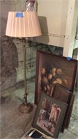 Lamp and pictures
