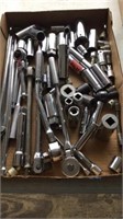 Metric and Standard Sockets and Ratchets 1/4"