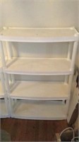 Plastic Shelf (4 Shelves)