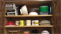 Cabinet contents