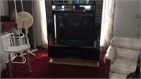 Entertainment center, TV and contents
