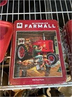 McCormick Farmall 1000 pc puzzle metal tin New