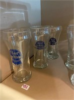 pabst blue ribbon beer glasses