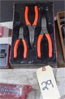 SNAP-ON 3-PC. NEEDLE NOSE PLIERS