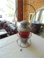 K&IT RR Red Globe Lantern
