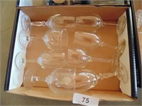 Clear Glass Stemware