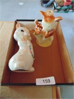 Ceramic Rabbit & Deer Lamp Base